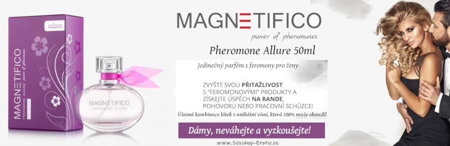 banner magnetifico pheromone allure 50ml feromony pro ženy