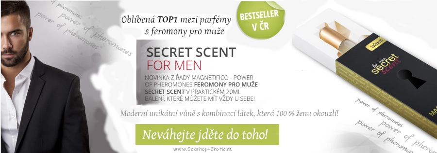 feromonový parfém pro muže magnetifico secret scent