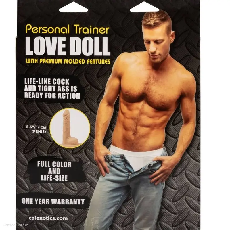 Nafukovací panák Personal Trainer Love Doll