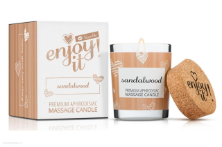 Masážní svíčka MAGNETIFICO – ENJOY IT! Sandalwood 70 ml