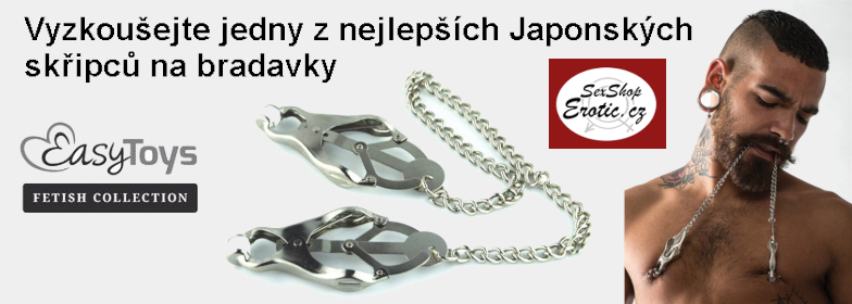 skripce na bradavky EasyToys Japanese Clover Clamps banner
