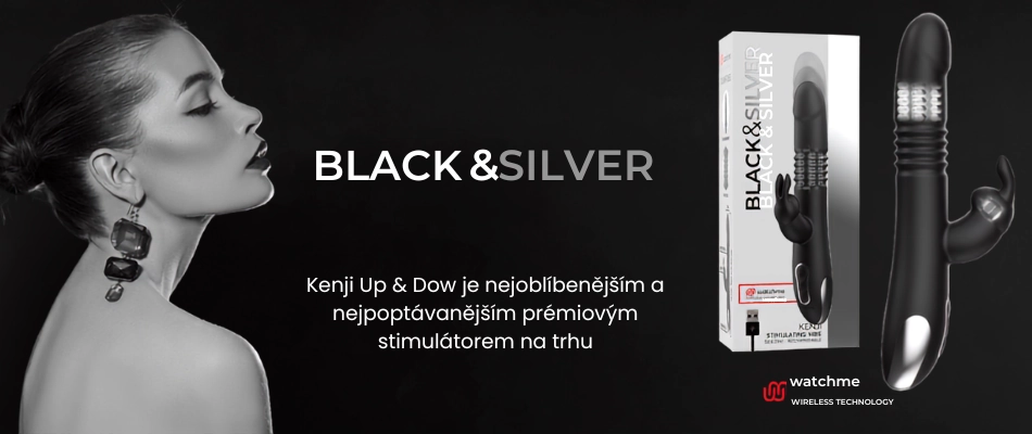 Black&Silver Kenji nejprodávanější luxusní design a měkký silikon