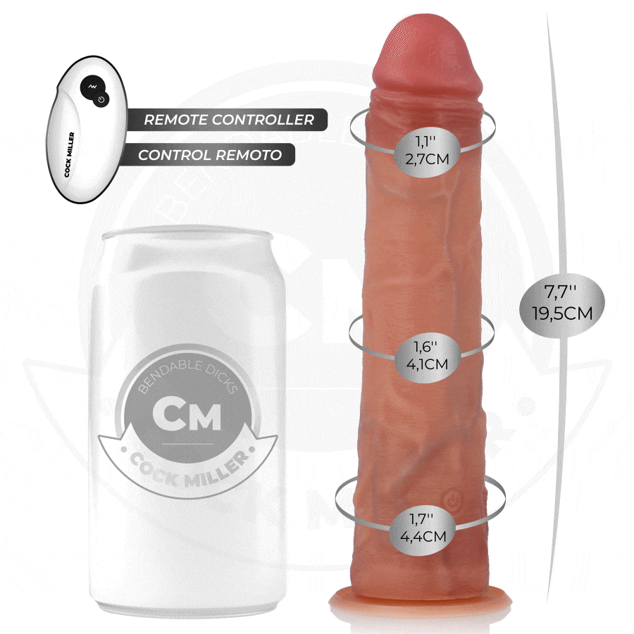 video Dildo Thrusting Cock Miller 19,5 cm