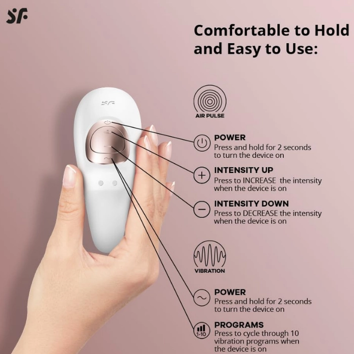 Satisfyer Pro 4 Couples vodotěsný párový vibrátor