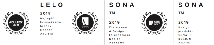 LELO SONA CRUISE black jeho ocenění v soutěžích
