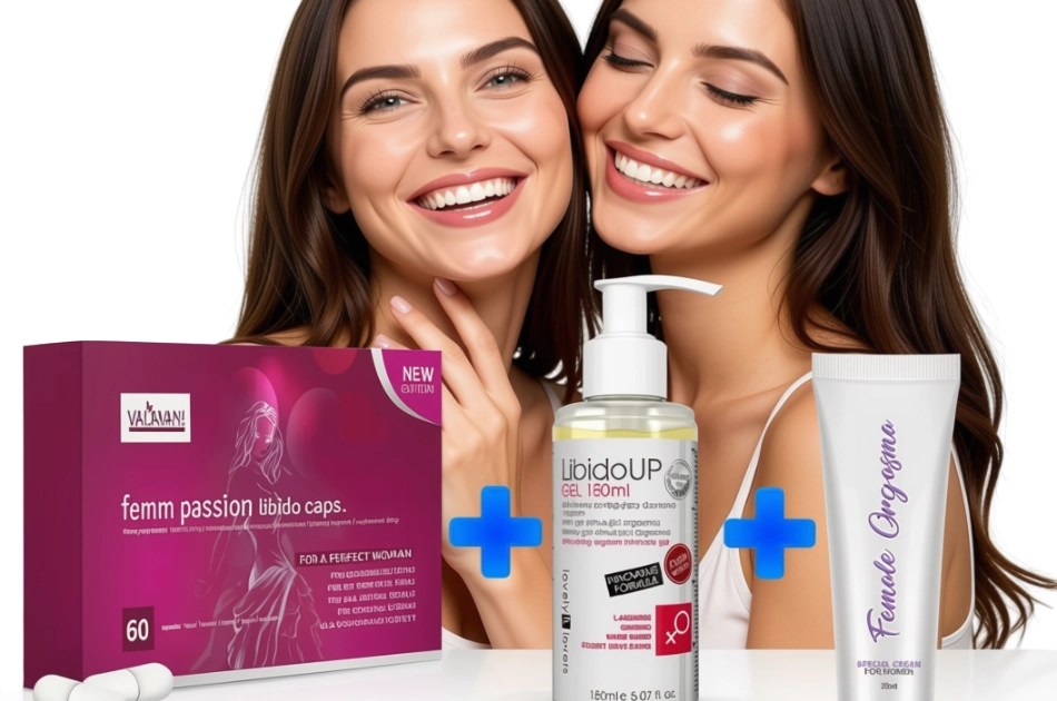 Akční sada Femm LibidoUP orgasmus snadno Jak dosáhnout snadnějšího a silnějšího orgasmu