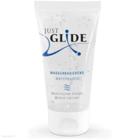 Balíček První pomůcka Lubrikační gel na vodní bázi Just (50 ml)
