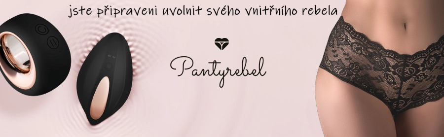 banner vibrační kalhotky pantyrebel vibrating Boyshort