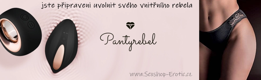 banner vibrační kalhotky pantyrebel vibrating tanga panty