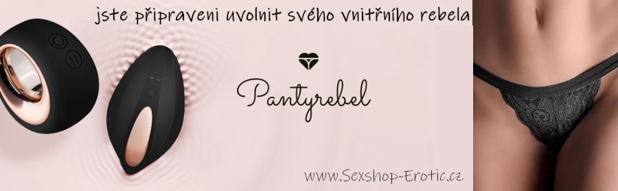 banner vibrační tanga pantyrebel vibrating thong