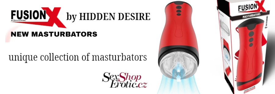 banner Hidden Desire Fusion X Super Suction Masturbator