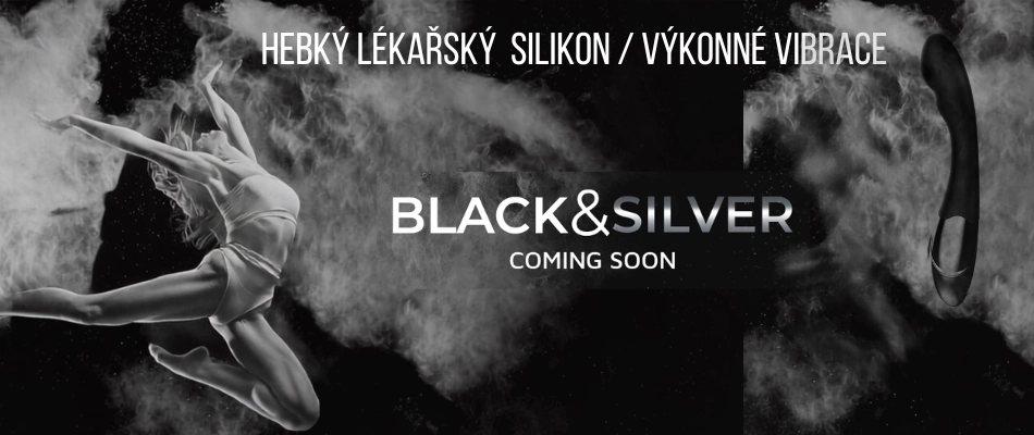 Black a Silver Kilian stimulace bodu G a 10 vibračních režimů