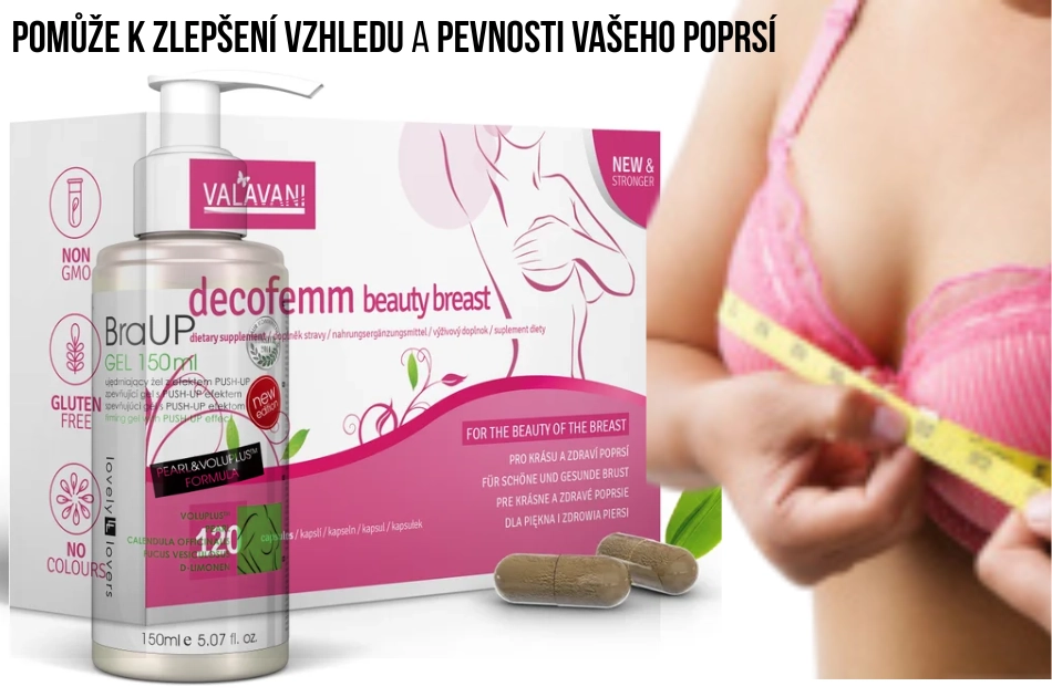 Pusch-UP efekt: jedinečná a patentovaná formule PEARL & VOLUPLUS ™ vám pomůže