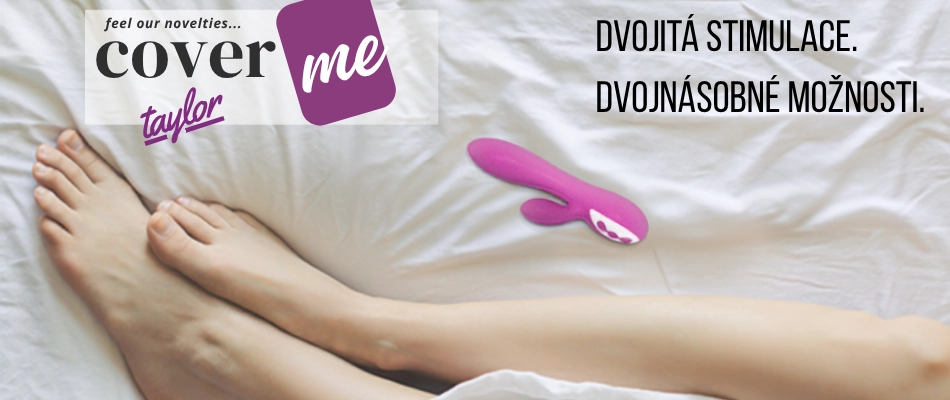 Vibrátor Coverme Taylor Remote Control moderní flexibilní vibrátor luxusního designu