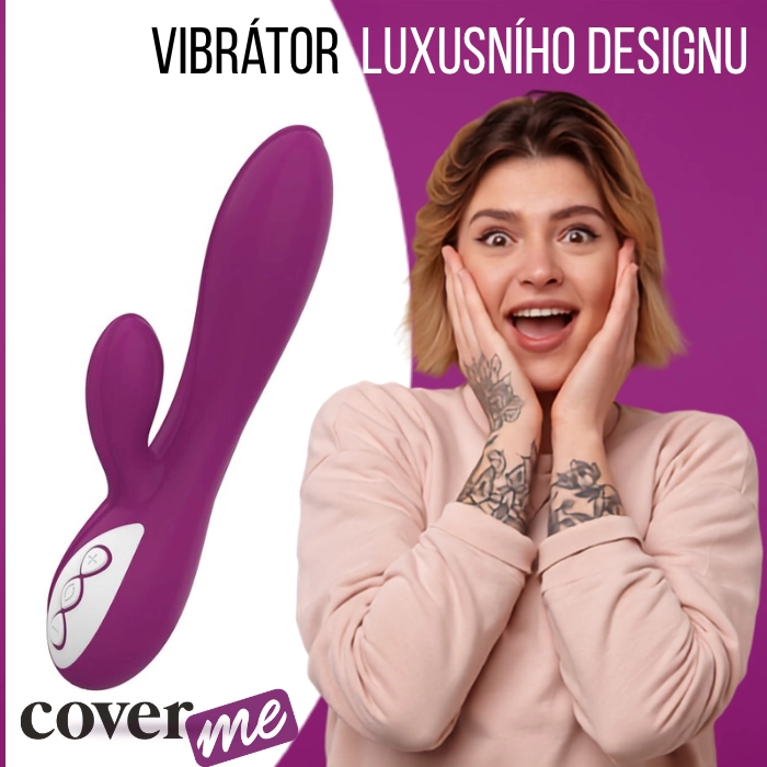 Coverme Taylor vibrátor se stimulací bodu G a klitorisu