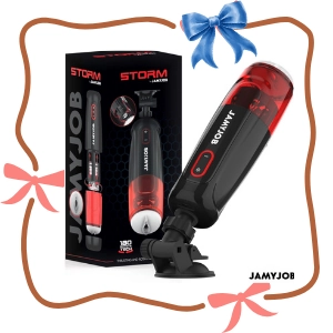 Automatický pánský masturbátor JamyJob Storm Automatic
