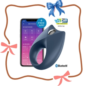 luxusní dobíjecí kroužek na penis Satisfyer Royal One ring