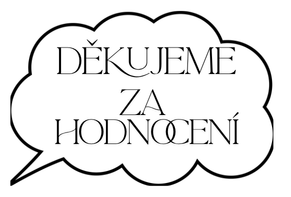 děkujeme za hodnocení