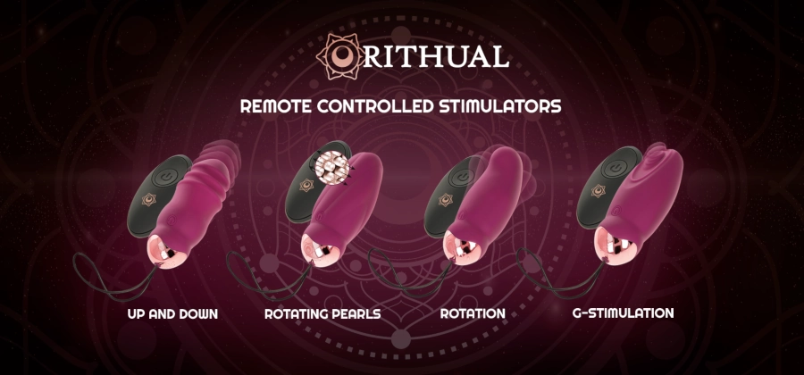 banner Egg Remote Control Bead Rotation + Vibration