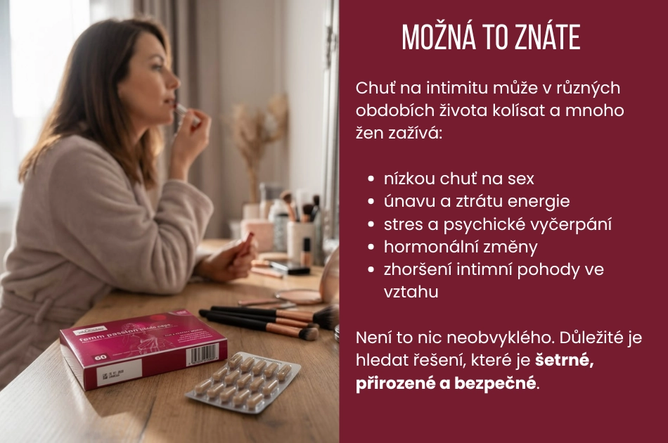 femm passion libido šetrné, přirozené a bezpečné