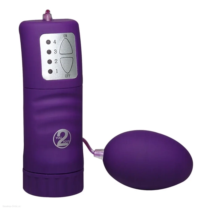 Vibrační vajíčko Purple