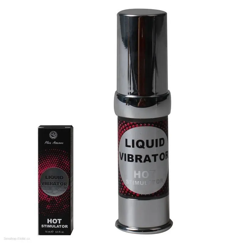 Tekutý vibrátor hřejivý LIQUID HOT STIMULATOR 15 ml