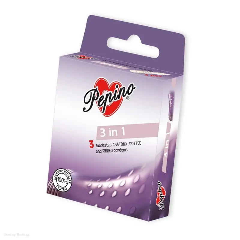 Kondom Pepino 3 IN 1