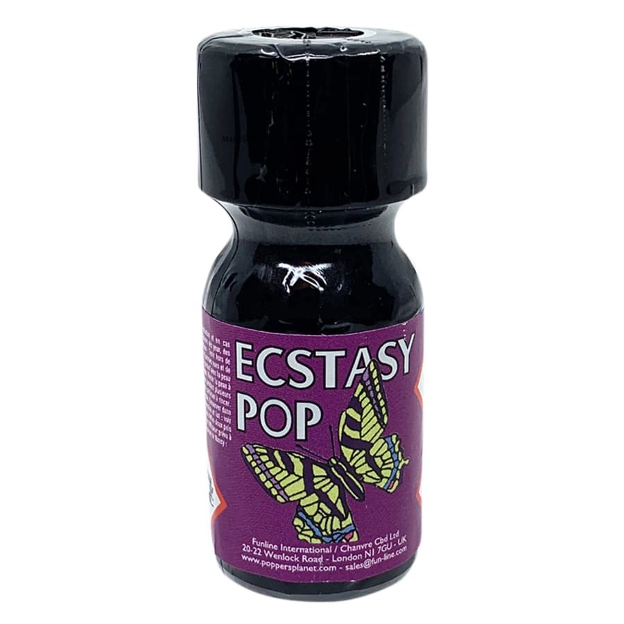 Poppers ECSTASY POP 13 ml - nejsilnější na trhu