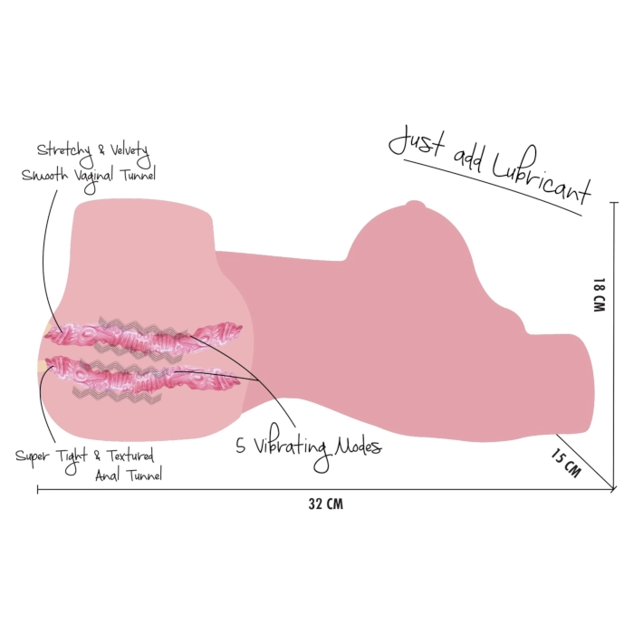 Realistic Vibrating Sex Doll Hidden Desire Bangers