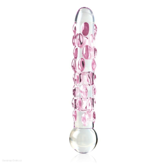 Skleněné dildo Icicles No.7