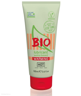 Lubrikační gel HOT Bio hřejivý 100 ml