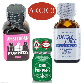 Poppers CBD Cannabis Amsterdam Jungle action pack 3ks