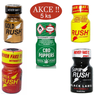 Poppers Rush 10ml mix pack 5ks