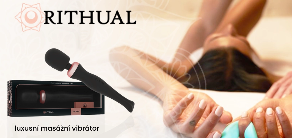 Rithual Akasha Wand 2.0 luxusní masážní hlavice
