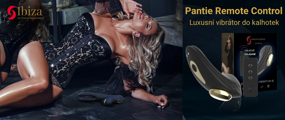 Ibiza Pantie Remote Control luxusní vibrátor do kalhote