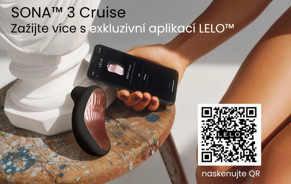 LELO Sona 3 Cruise Ovládání pomocí aplikace