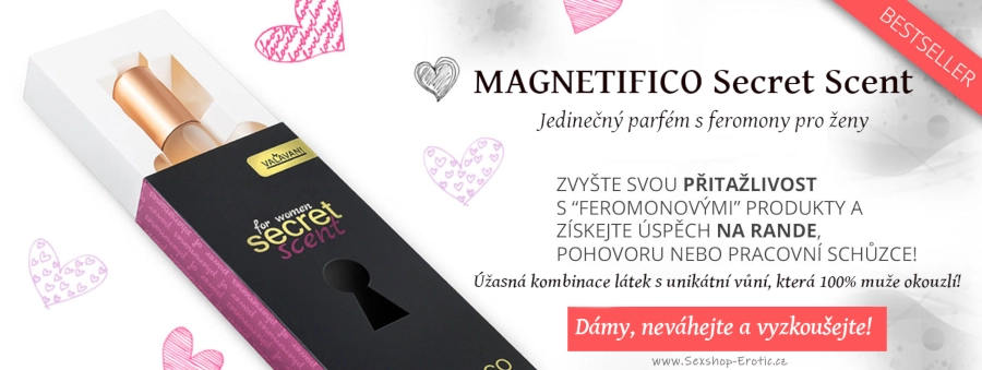magnetifico secret scent pro ženy oblíbený parfém s feromony