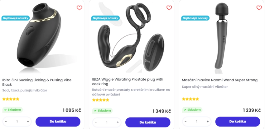 banner novinky produkty Ibiza