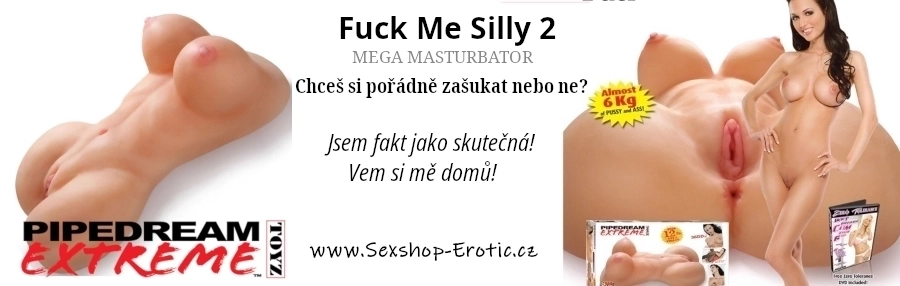 pipedream fuck me silly 2 mega masturbátor luxusní banner