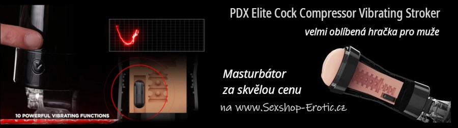 pipedream pdx Elite Cock Compressor vibrátor za skvělou cenu