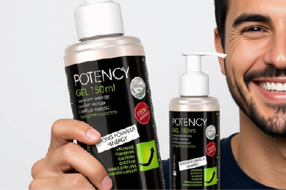 Gel pro posílení erekce 150ml Lovely Lovers POTENCY Gel STRONG FORMULA + ENERGY 150ml