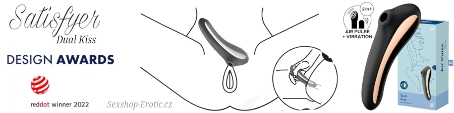 Satisfyer Dual Kiss luxusní stimulátor na klitoris