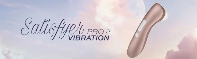 Satisfyer pro2 plus vibration banner