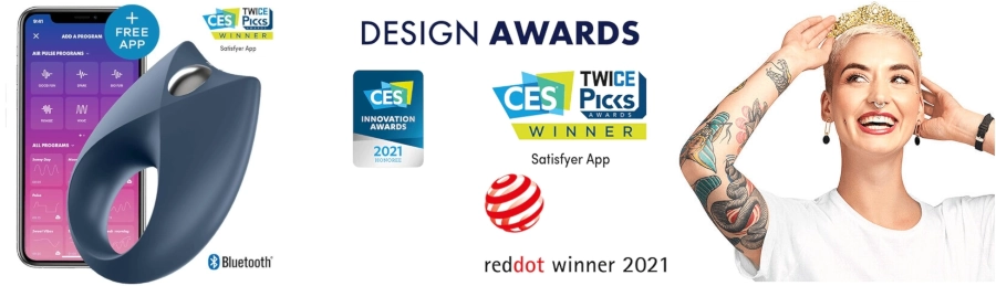 Satisfyer Royal One ring ocenění design awards