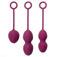 silikonové kuličky purple