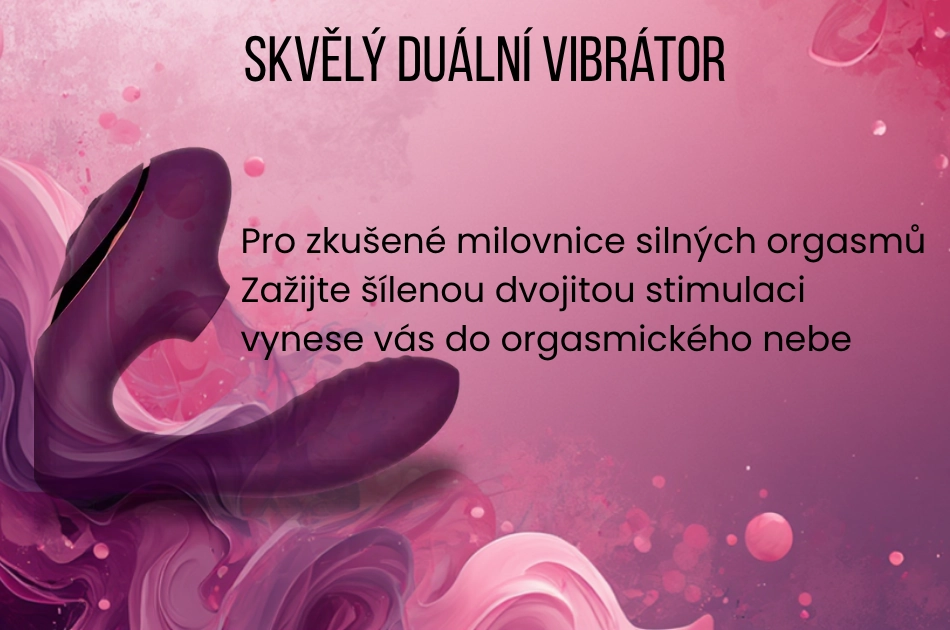 Skvělý duální vibrátor Tracy's Dog OG Pro2 s dálkovým ovládáním