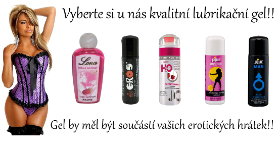 vyberte si u nás kvalitní lubrikační gel