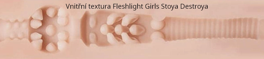 Vnitřní textura Fleshlight Girls Stoya Destroya