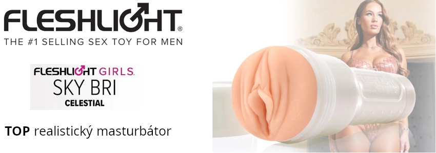 top masturbátor Fleshlight Girls Sky Bri Celestial