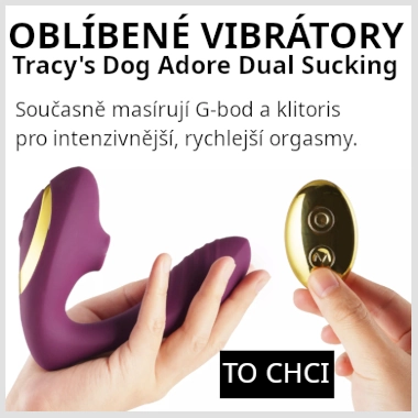 Tracy's Dog Dual G Vibe oblíbený duální vibrátor